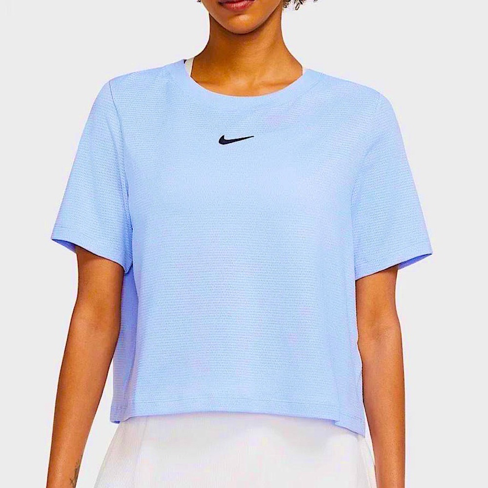 Blue NIKE Short Sleeve Jersey Top